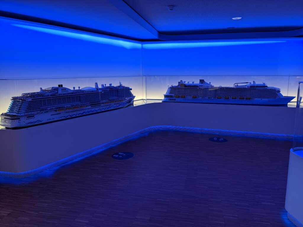 Meyer Werft Besucherzentrum Modelle 3