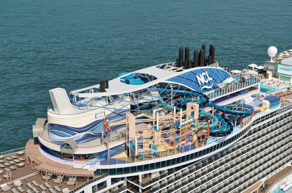 Norwegian Aura Deck Rendering Ocean Heights